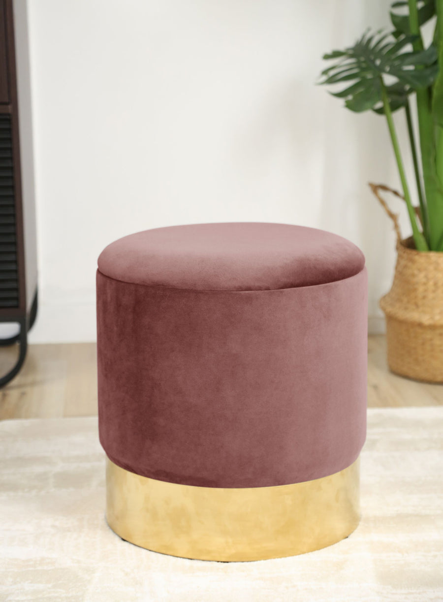 Sitzhocker – GOLDEN – Elegantes Design mit praktischem Stauraum