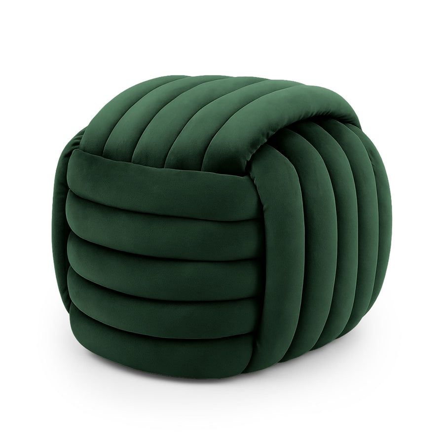 Sitzhocker – NILO – Stilvoller Flechtpouf für modernes Wohnen