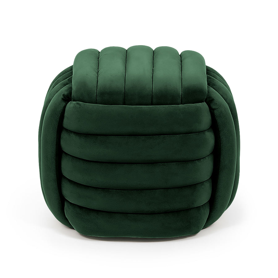 Sitzhocker – NILO – Stilvoller Flechtpouf für modernes Wohnen