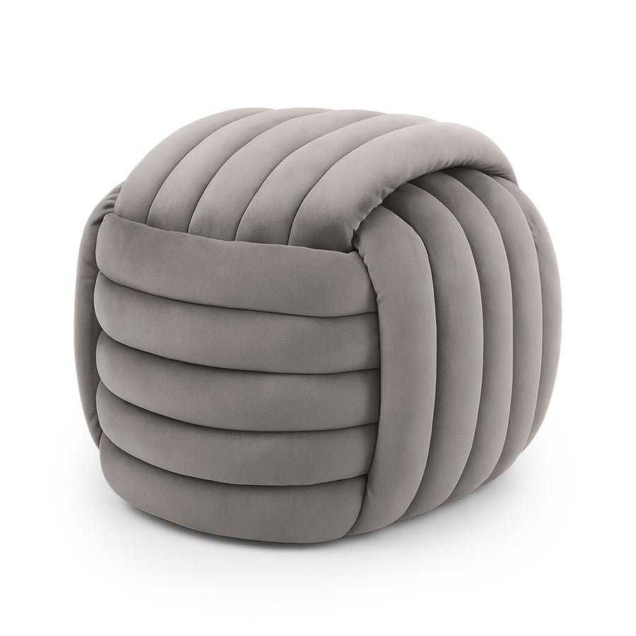 Sitzhocker – NILO – Stilvoller Flechtpouf für modernes Wohnen