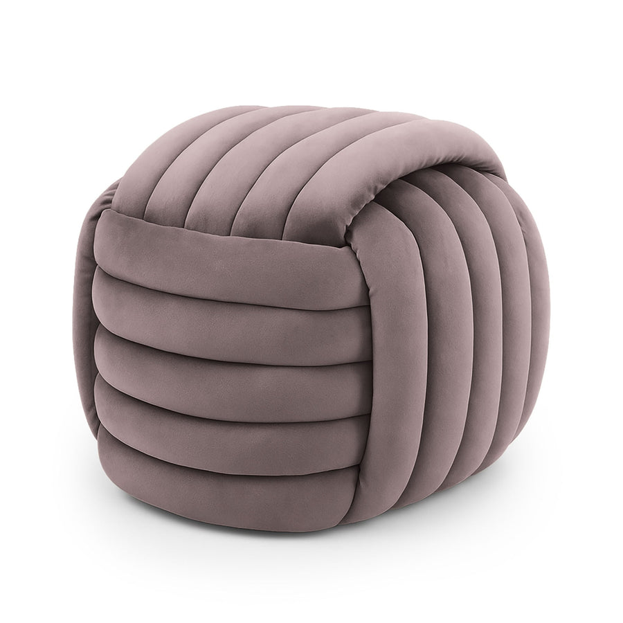 Sitzhocker – NILO – Stilvoller Flechtpouf für modernes Wohnen
