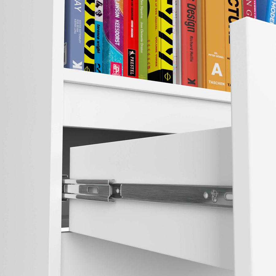 Regal – CLP – Platzsparendes Design mit Schublade für Büro & Wohnraum
