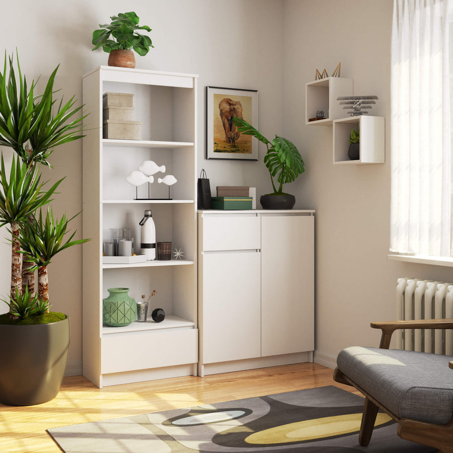 Regal – CLP – Platzsparendes Design mit Schublade für Büro & Wohnraum