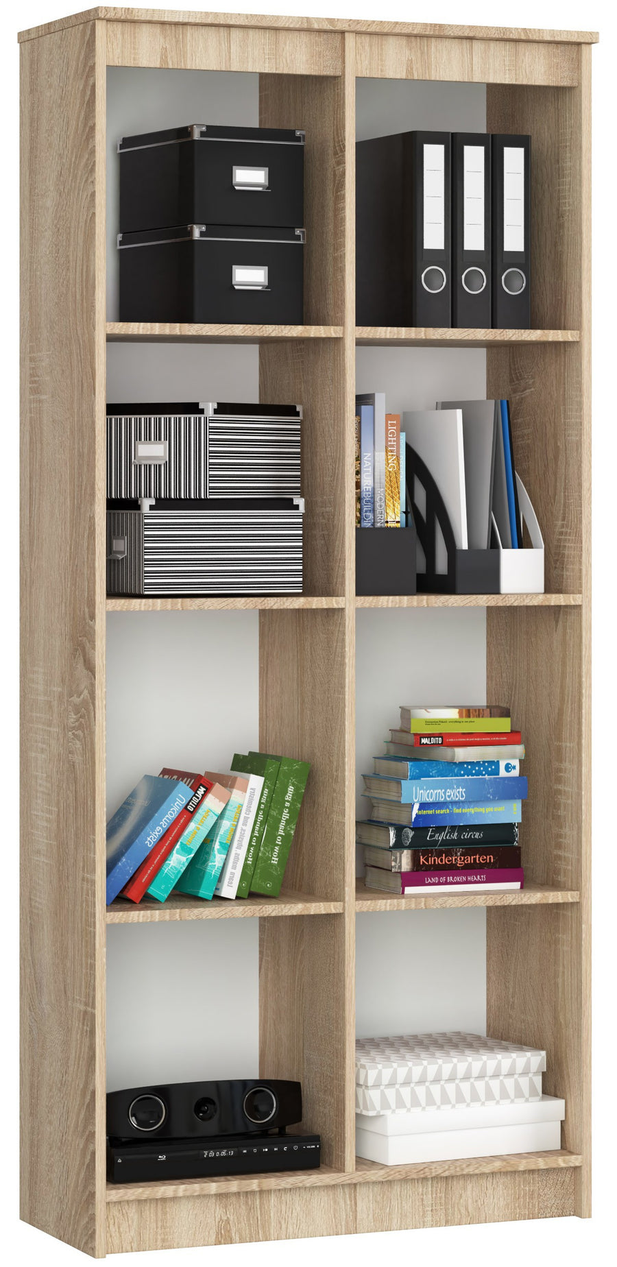 Regal – CLP – Büroregal mit acht offenen Fächern