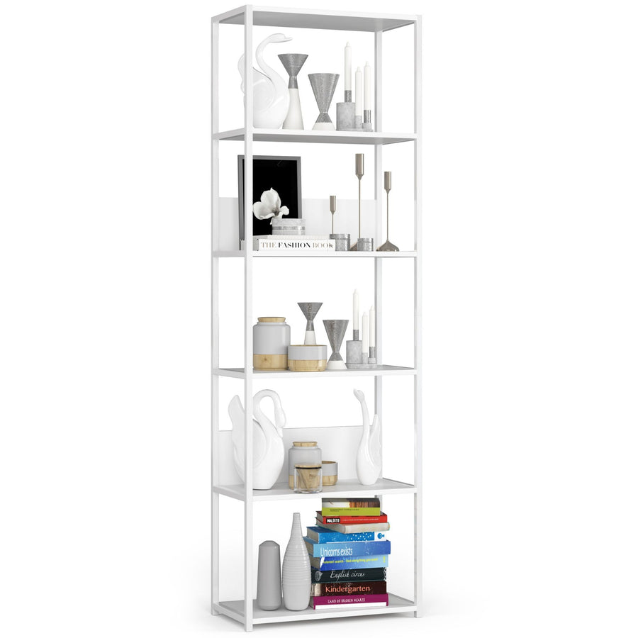 Regal – LOFT – Breites Metallregal mit sechs offenen Ablagen