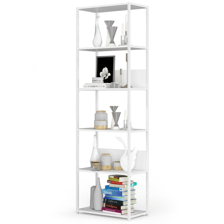 Regal – LOFT – Breites Metallregal mit sechs offenen Ablagen