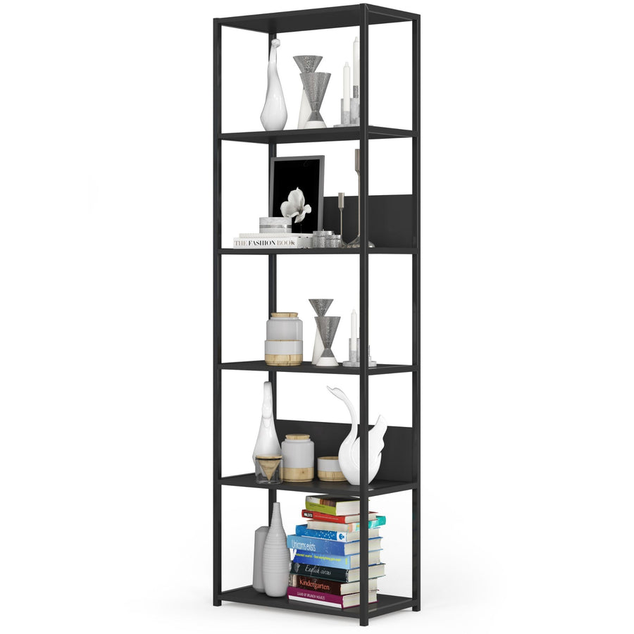 Regal – LOFT – Breites Metallregal mit sechs offenen Ablagen