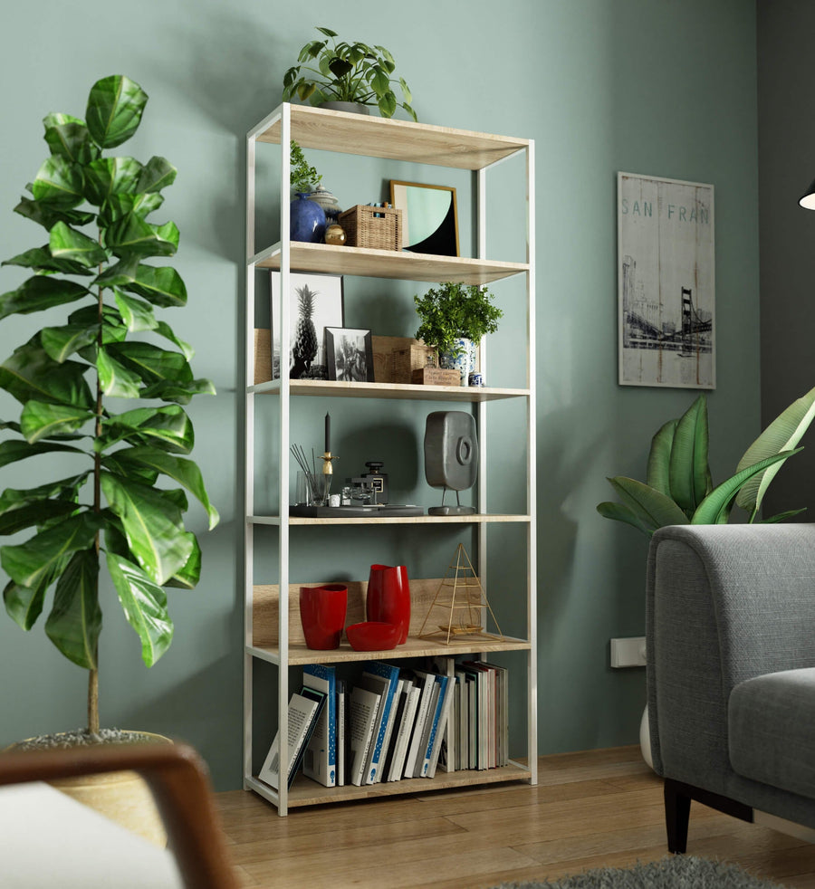 Regal – LOFT – Großes Industrie-Design mit 6 offenen Fächern