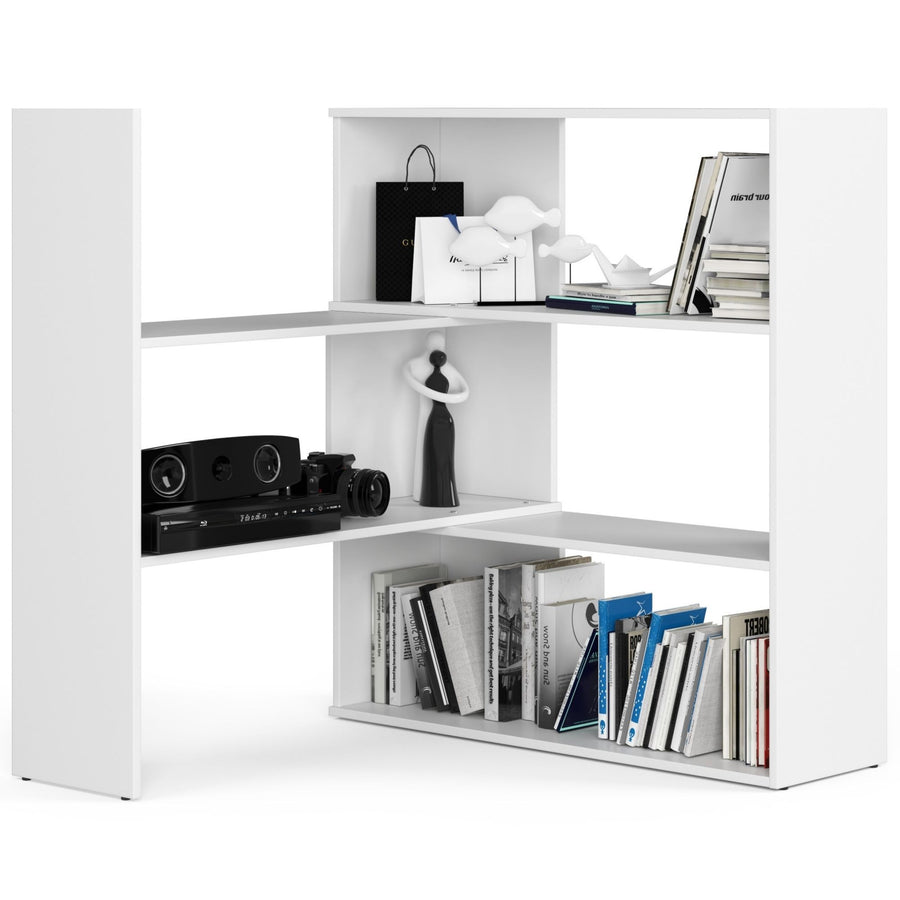 Regal – TWIST – Flexibles Standregal mit verstellbarer Form und modernem Stauraumkonzept