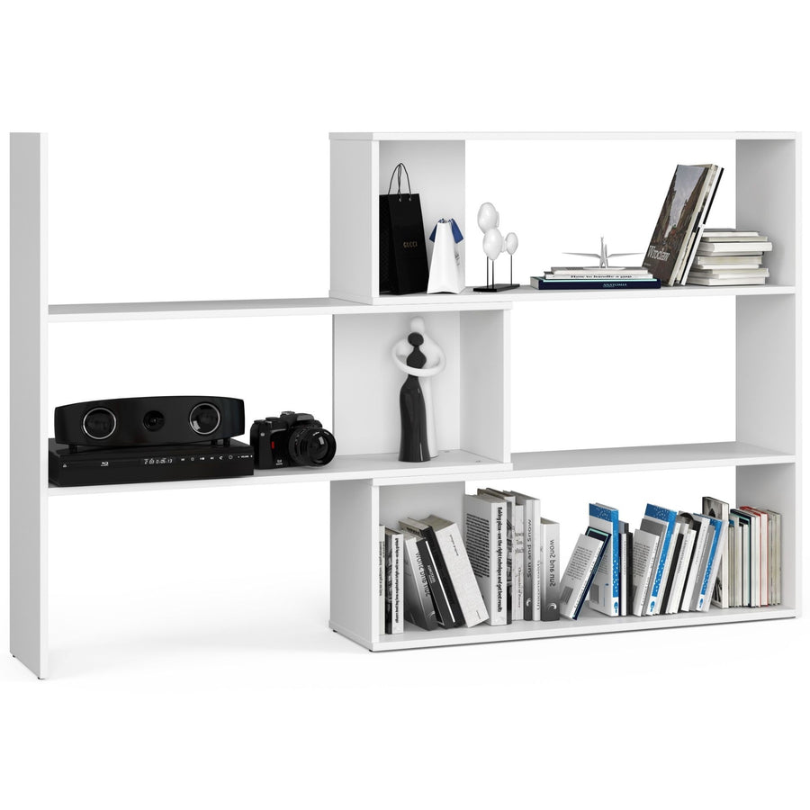 Regal – TWIST – Flexibles Standregal mit verstellbarer Form und modernem Stauraumkonzept
