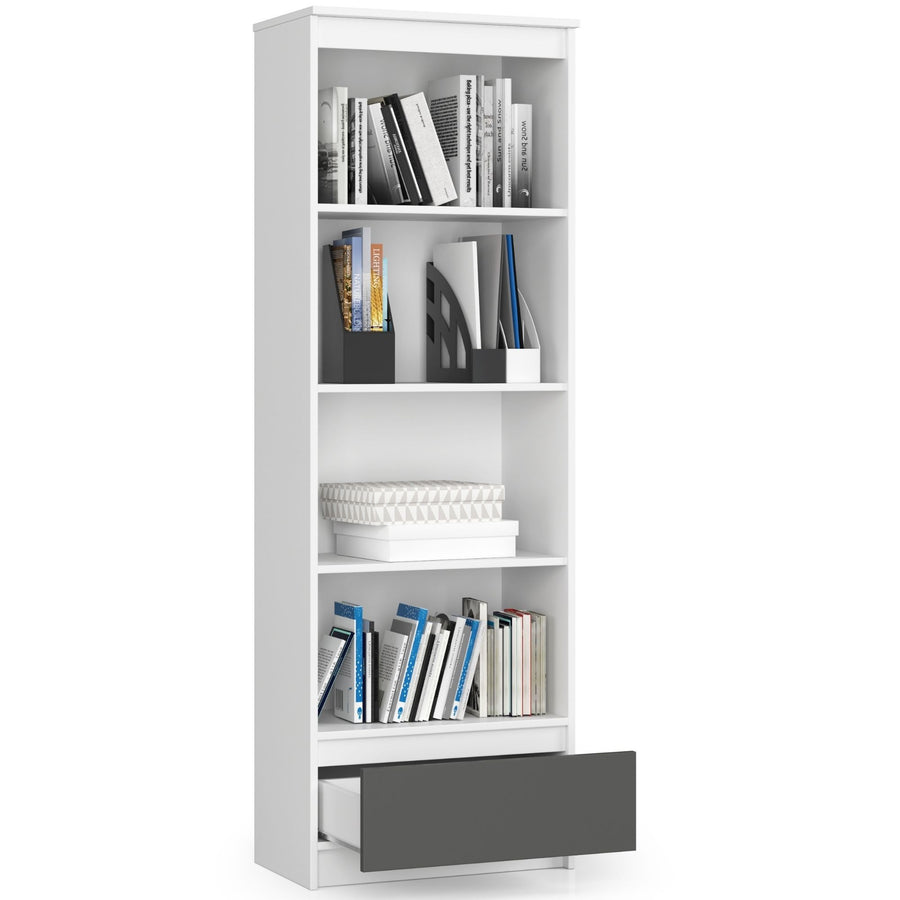 Regal – CLP – Platzsparendes Design mit Schublade für Büro & Wohnraum
