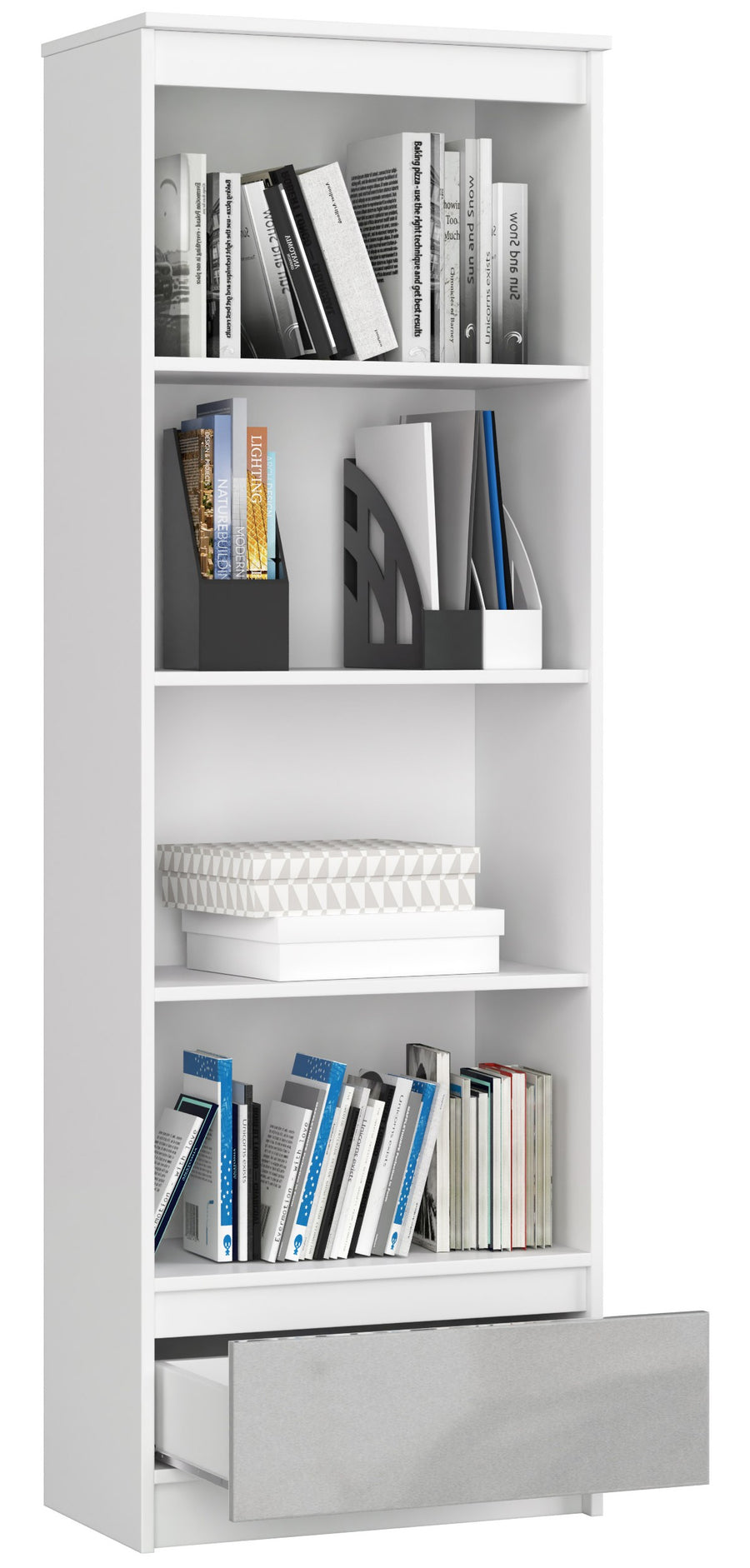 Regal – CLP – Platzsparendes Design mit Schublade für Büro & Wohnraum