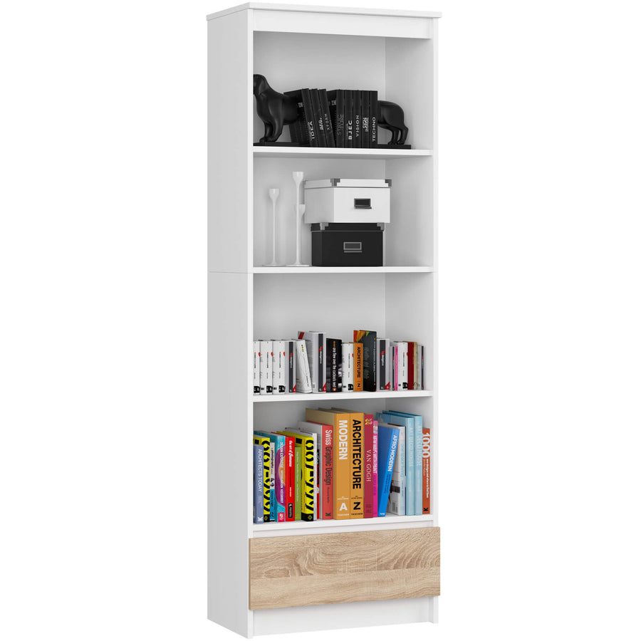 Regal – CLP – Platzsparendes Design mit Schublade für Büro & Wohnraum