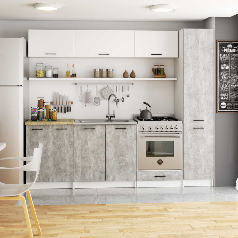 Küchen Hochschrank – OLIWIA – Maximale Stauraumlösung für moderne Küchen