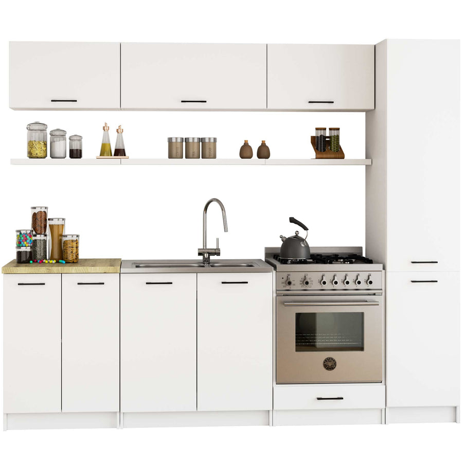 Küchen Hochschrank – OLIWIA – Maximale Stauraumlösung für moderne Küchen