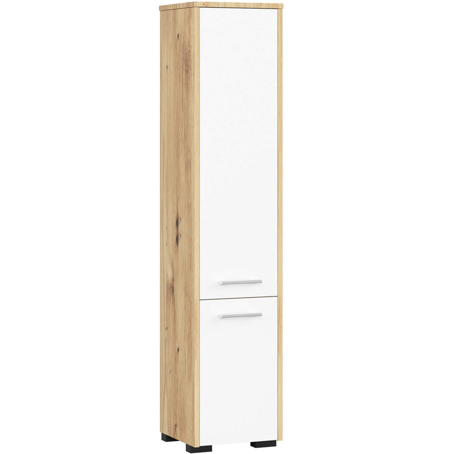 Badezimmer-Hochschrank – FIN – Vertikaler Stauraum mit Regalböden