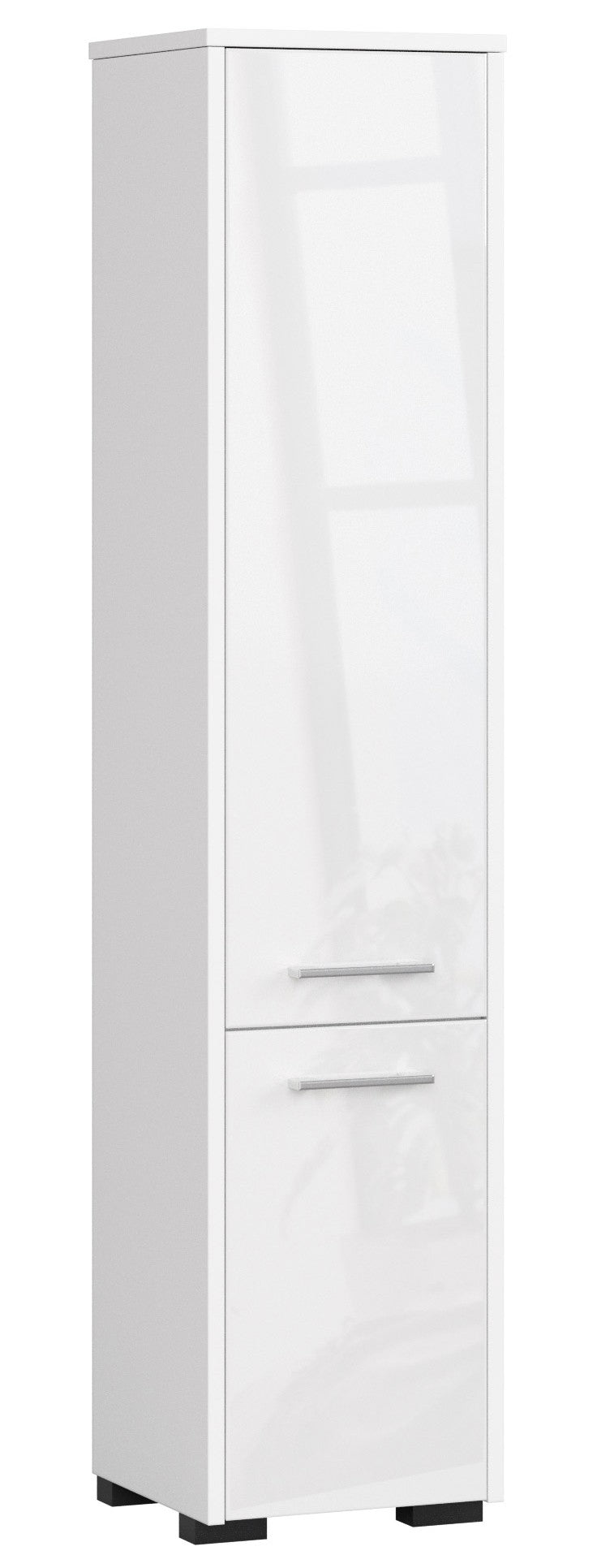 Badezimmer-Hochschrank – FIN – Vertikaler Stauraum mit Regalböden