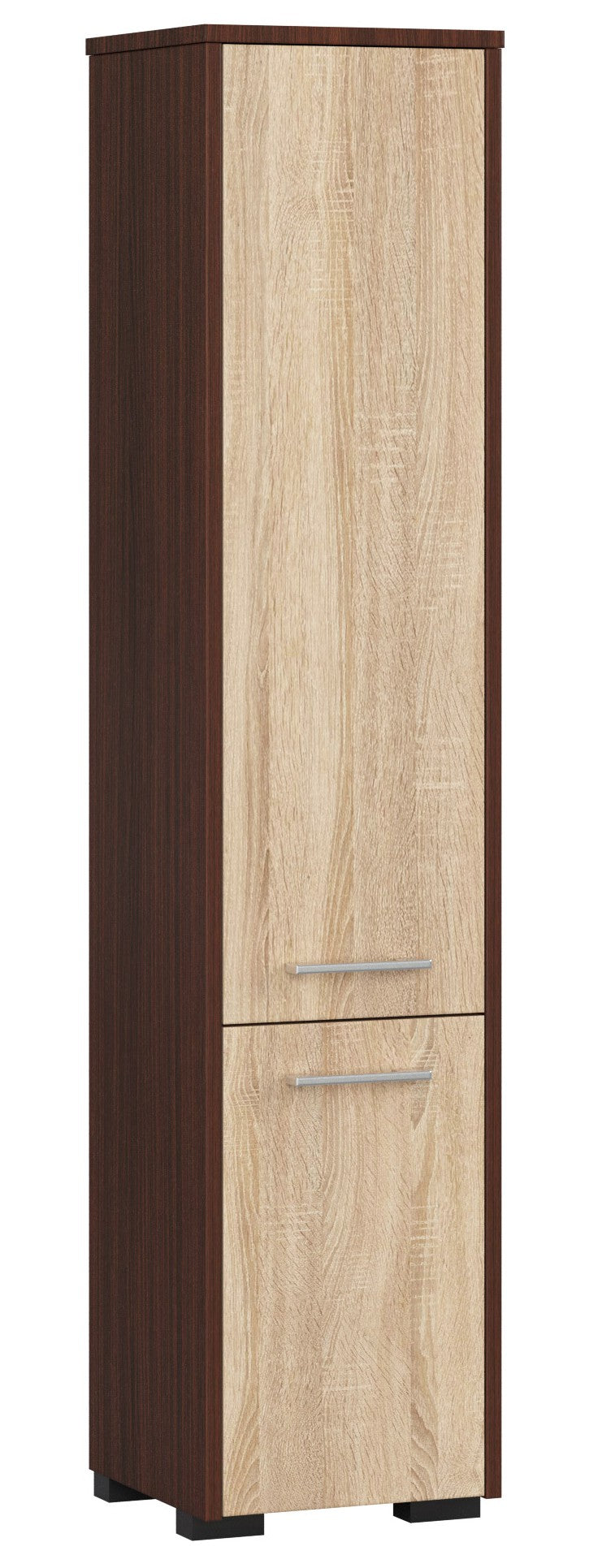 Badezimmer-Hochschrank – FIN – Vertikaler Stauraum mit Regalböden