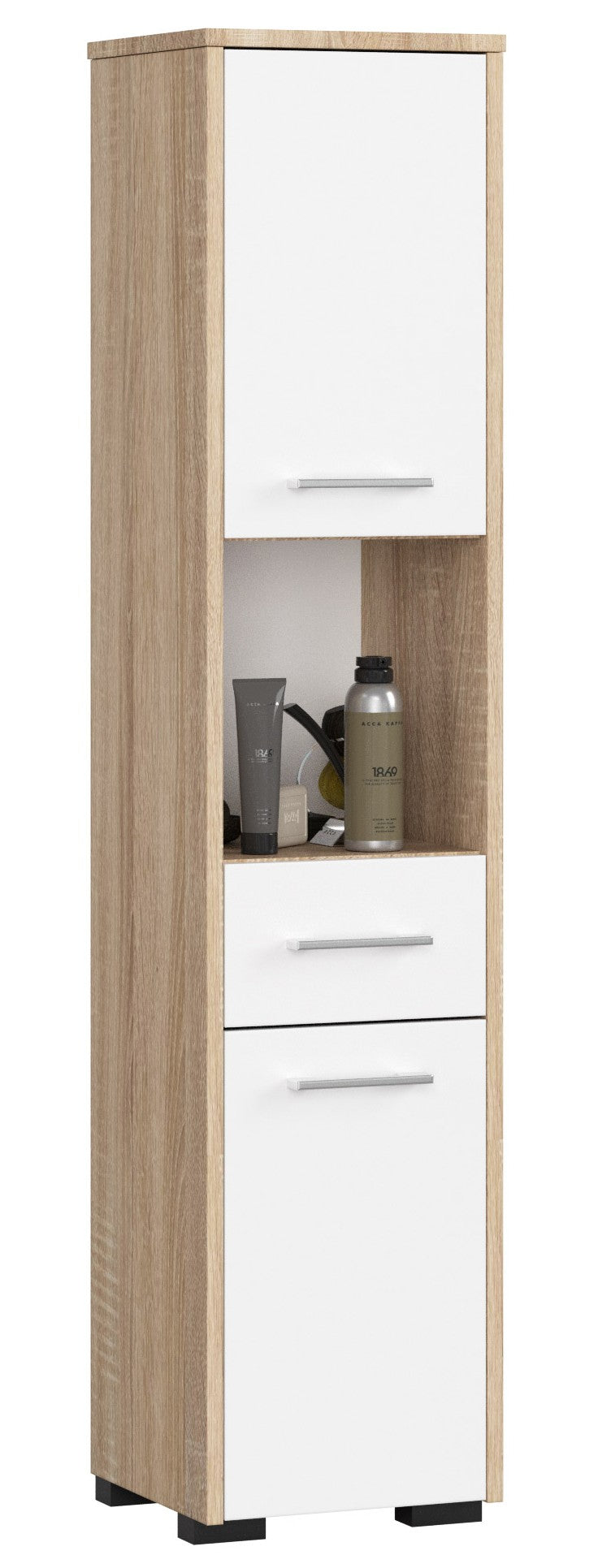 Badezimmerschrank – FIN – Platzsparende Aufbewahrung mit Schublade