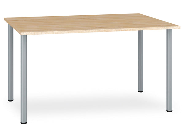 OPTIMAL 29 Schreibtisch – 135 cm – Moderner Bürotisch mit Holzoptik