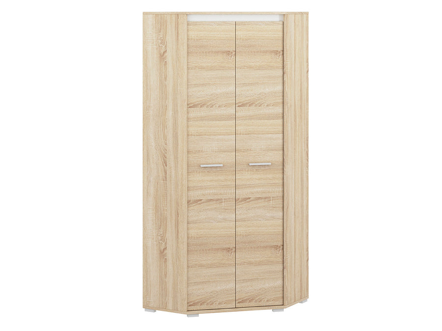 Kleiderschrank – AVO 04 – Moderner Dreitürenschrank mit Holzoptik