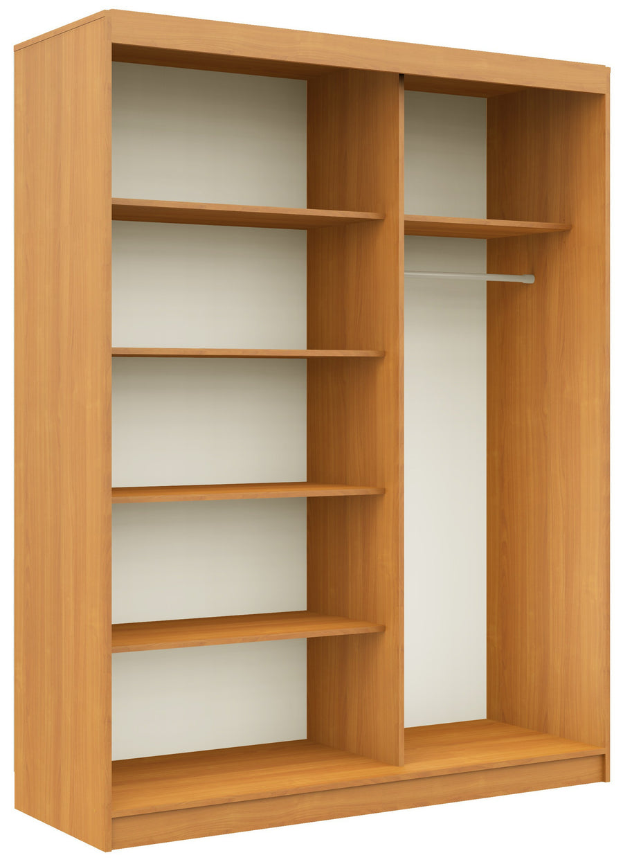Schwebetürenschrank – CLP – Moderner Kleiderschrank mit Spiegel