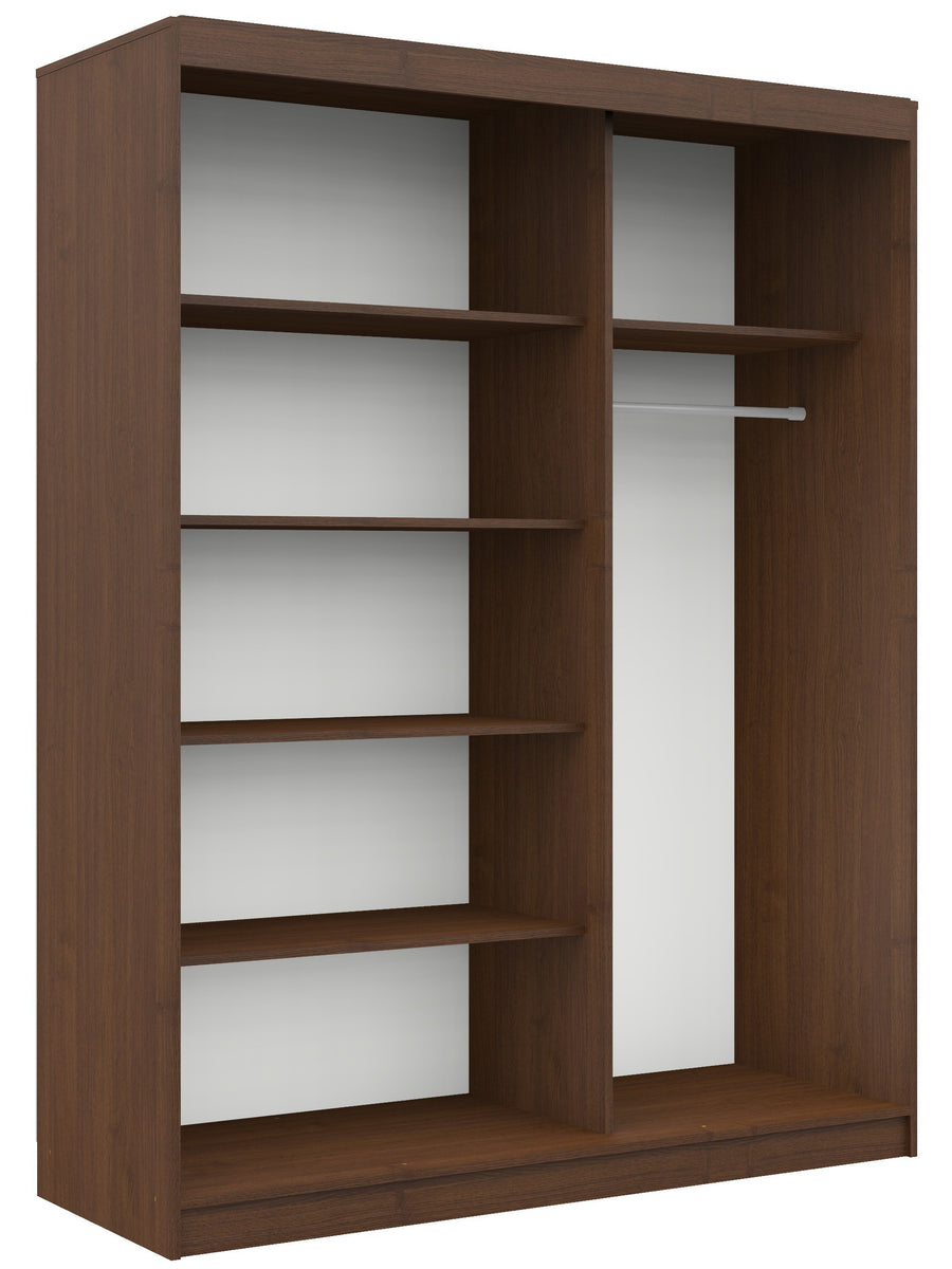 Schwebetürenschrank – CLP – Moderner Kleiderschrank mit Spiegel