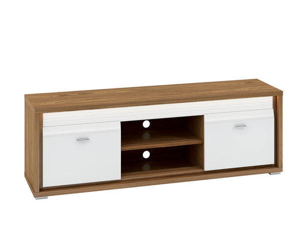 TV Board – DALLAS 1101 – Modernes Design mit edlem Walnuss-Finish