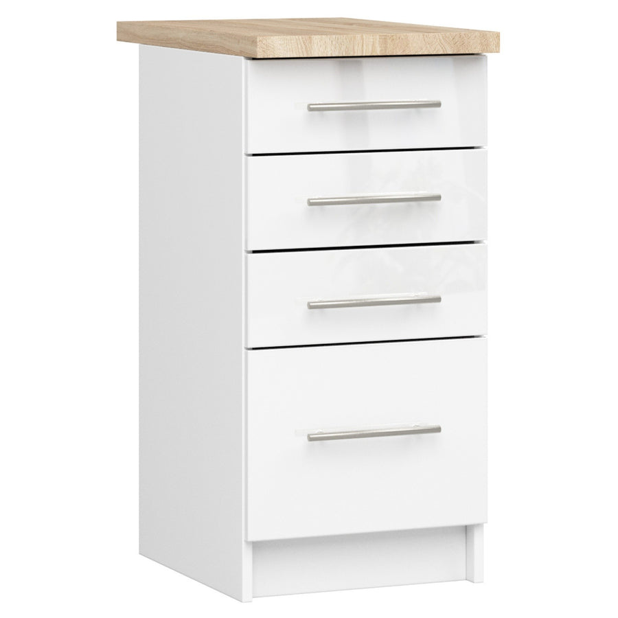 Unterschrank S40 4S – OLIWIA – Hochwertige Optik für Ihre Küche mit Arbeitsplatte