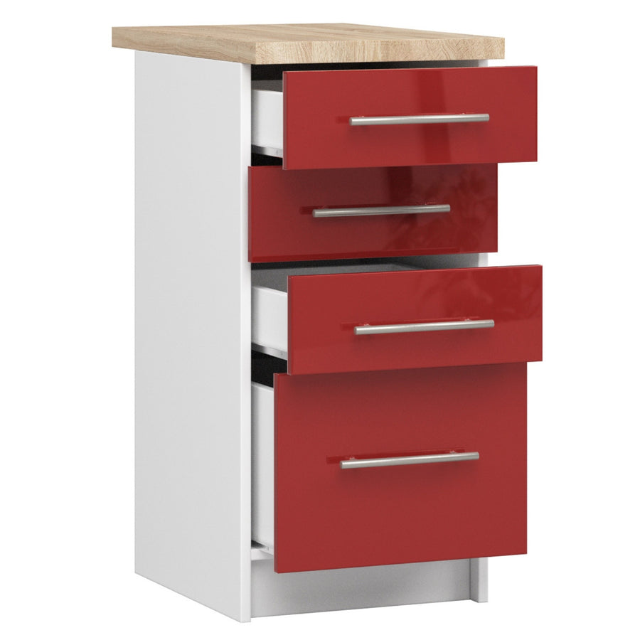 Unterschrank S40 4S – OLIWIA – Hochwertige Optik für Ihre Küche mit Arbeitsplatte