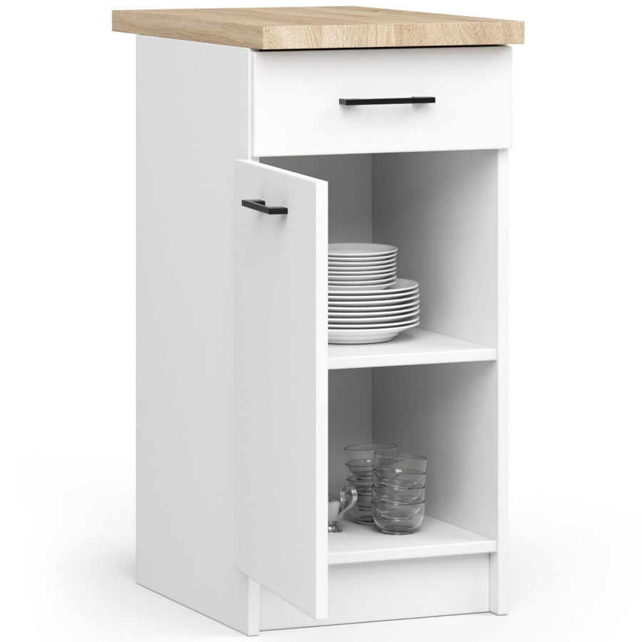 Unterschrank S50 1D1S – OLIWIA – Hochwertige Optik für Ihre Küche mit Arbeitsplatte