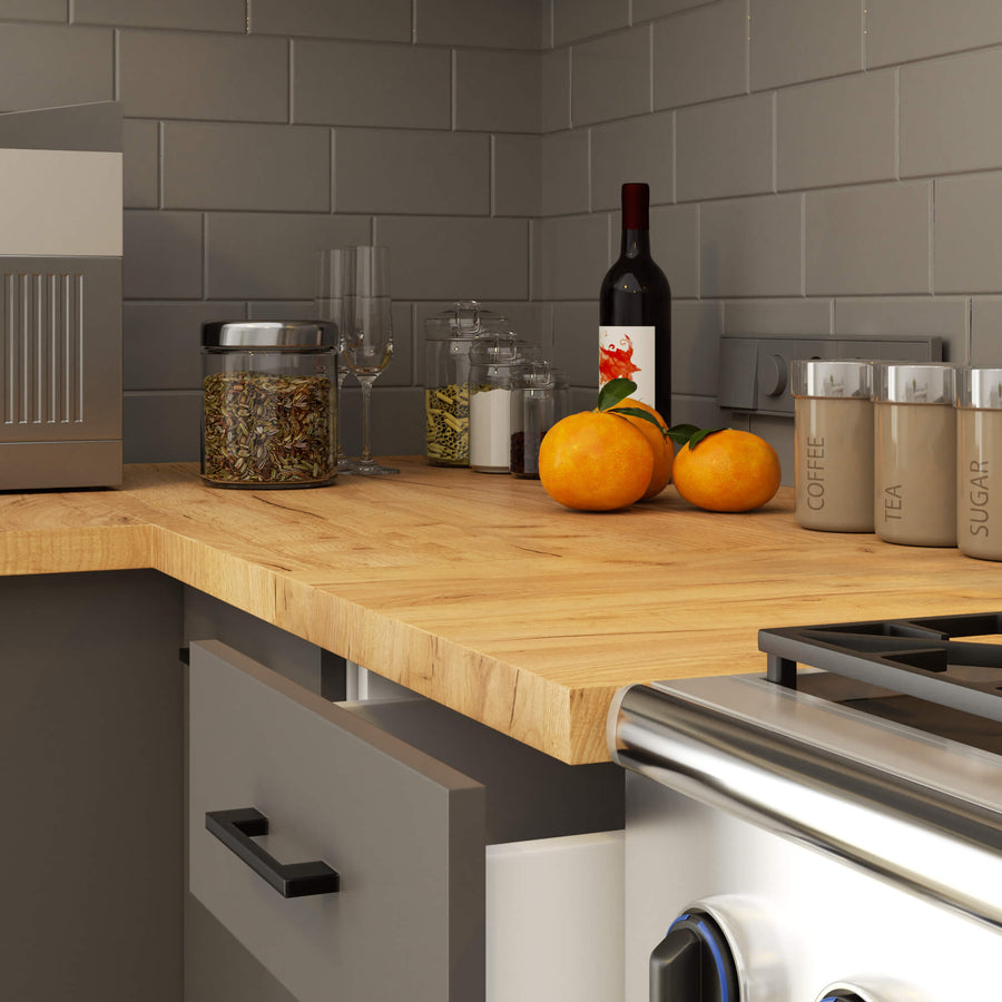 Unterschrank S60 3S – OLIWIA – Modern, praktisch und stilvoll mit Arbeitsplatte