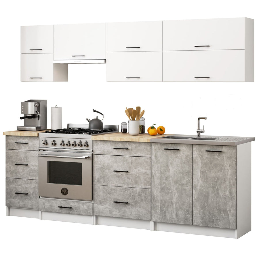 Backofen-Unterschrank S60 – OLIWIA – Stilvolle Basis für Ihren Backofen