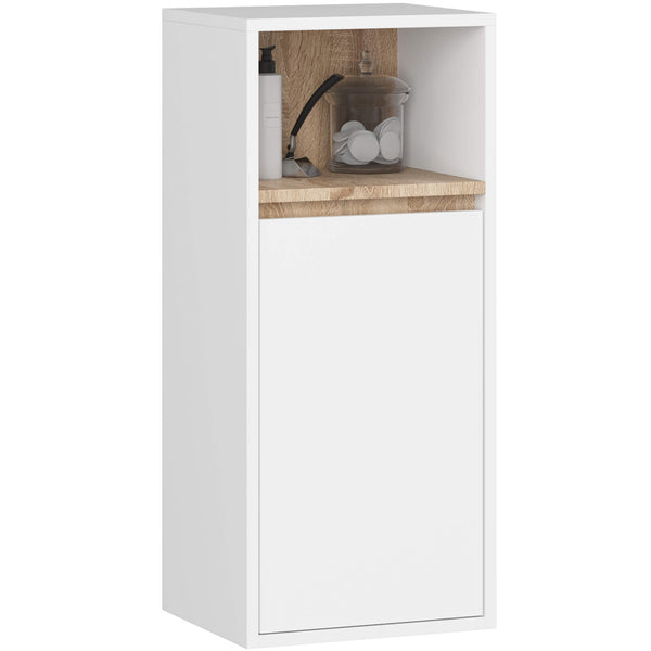 Badezimmerschrank – VAMI – Schmaler Badschrank für kleine Räume mit praktischem Stauraum
