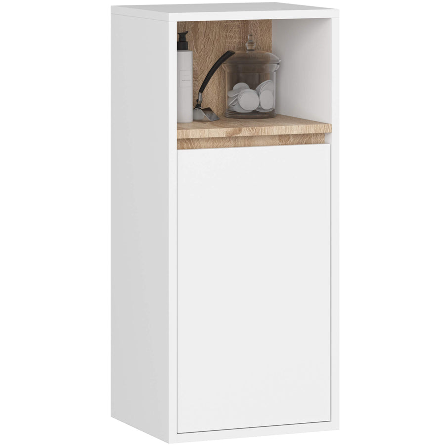 Badezimmerschrank – VAMI – Schmaler Badschrank für kleine Räume mit praktischem Stauraum