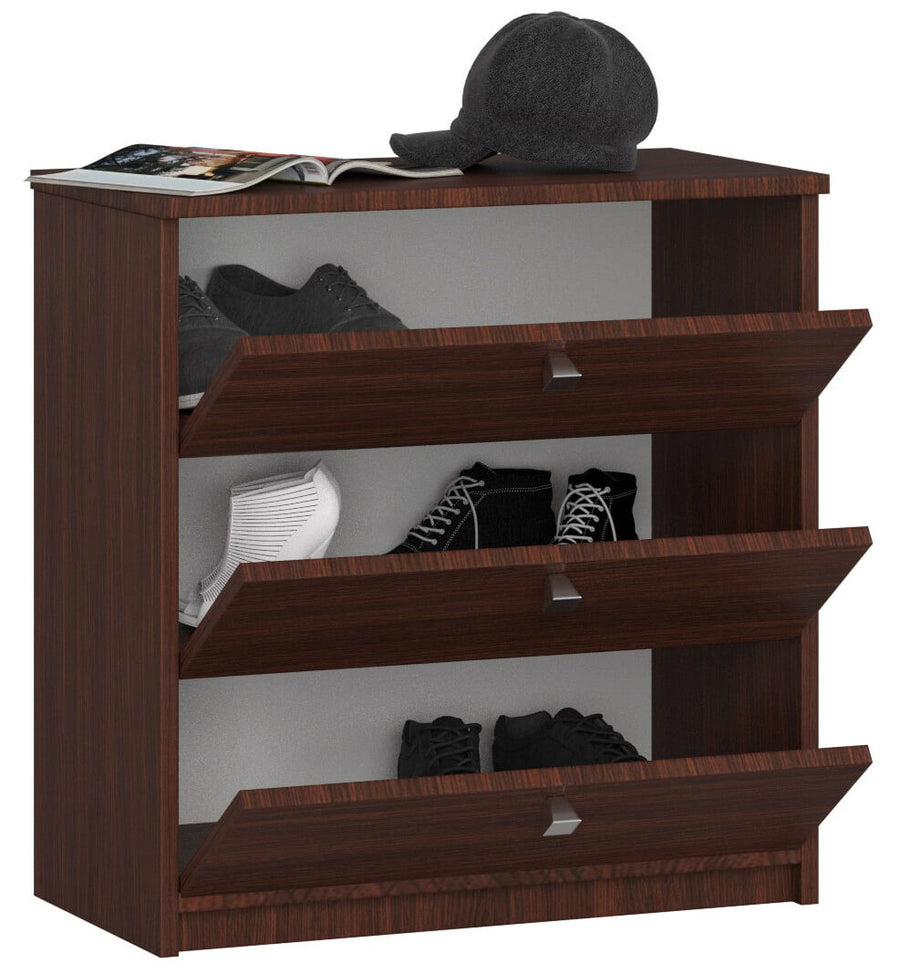 Schuhschrank – Kompakter Klappschrank mit 3 Fächern