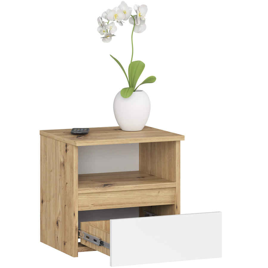 Nachttisch – CLP – Kompaktes Design mit praktischer Schublade für stilvolle Schlafzimmer