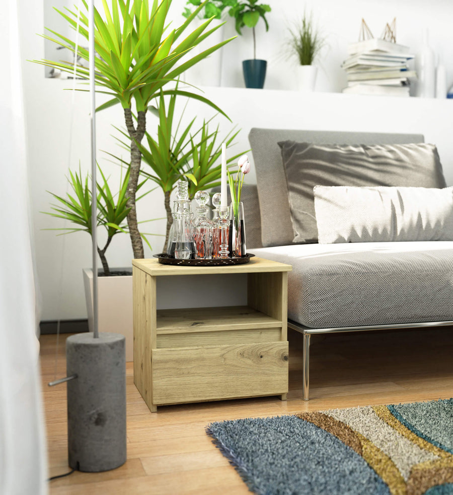 Nachttisch – CLP – Kompaktes Design mit praktischer Schublade für stilvolle Schlafzimmer