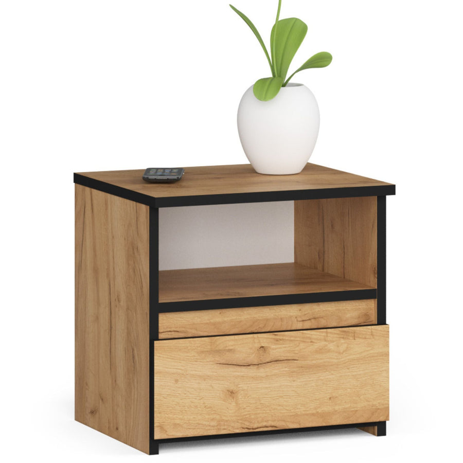 Nachttisch – CLP – Kompaktes Design mit praktischer Schublade für stilvolle Schlafzimmer