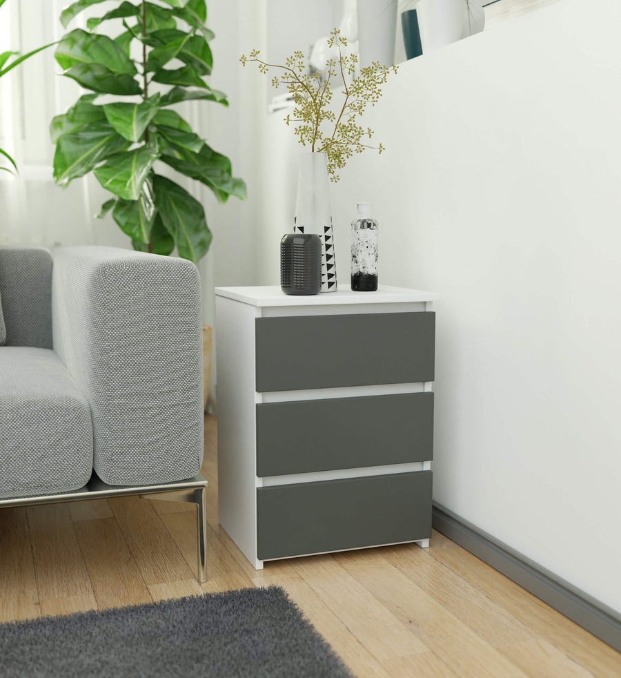 Nachttisch – CLP – Modern mit 3 Schubladen für Schlafzimmer