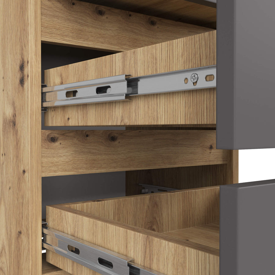 Nachttisch – CLP – Modern mit 3 Schubladen für Schlafzimmer
