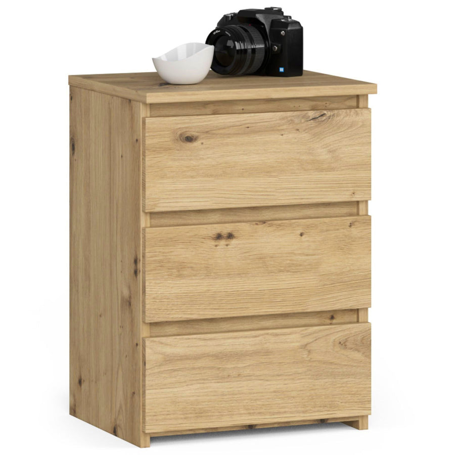 Nachttisch – CLP – Modern mit 3 Schubladen für Schlafzimmer