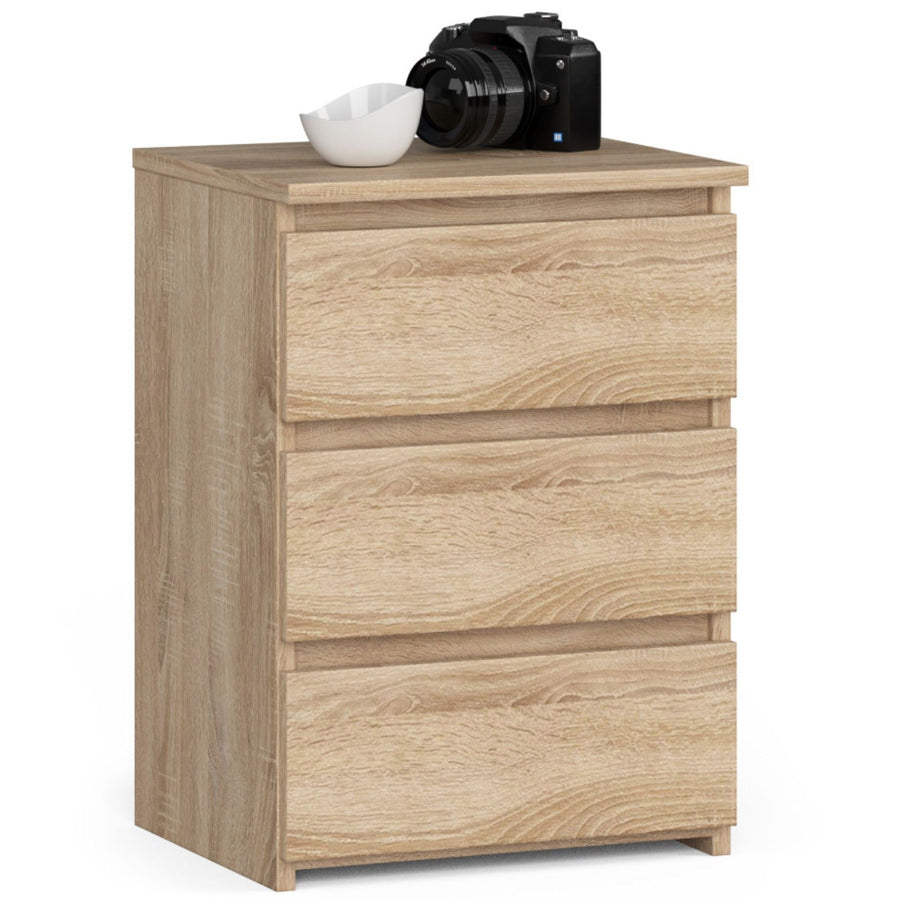 Nachttisch – CLP – Modern mit 3 Schubladen für Schlafzimmer