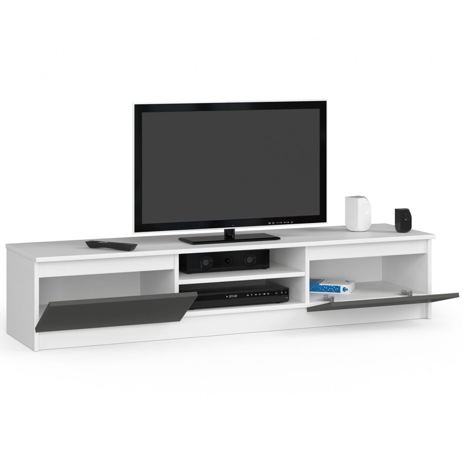 TV-Lowboard – Modernes Lowboard mit 2 Türen und 2 Fächern