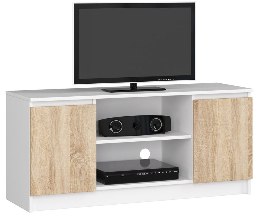 TV-Lowboard – Funktionale Medienaufbewahrung mit Klapptüren