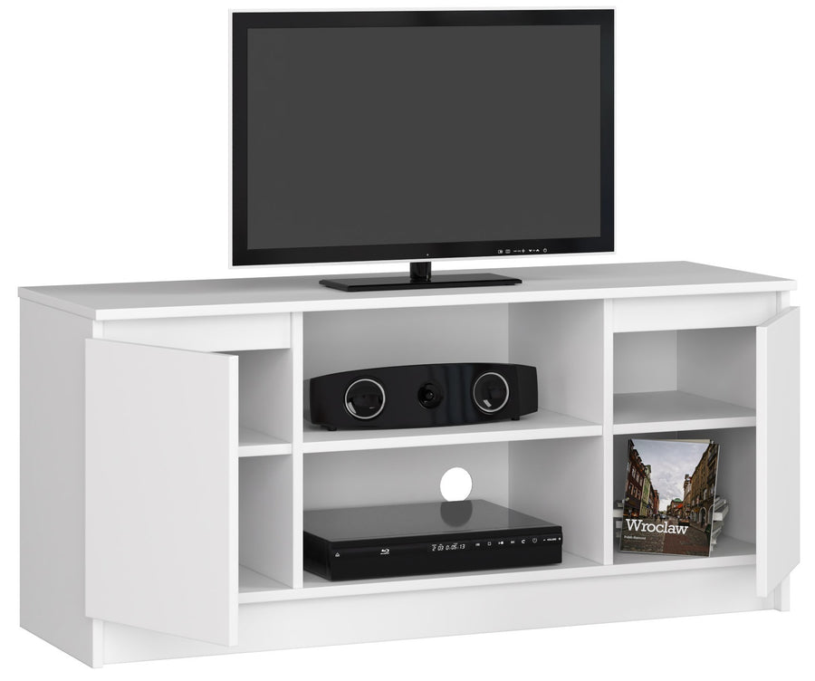 TV-Lowboard – Funktionale Medienaufbewahrung mit Klapptüren