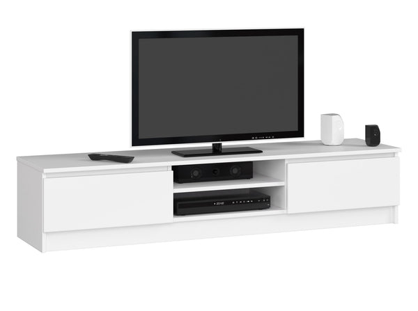 TV-Lowboard – Modernes Lowboard mit 2 Türen und 2 Fächern