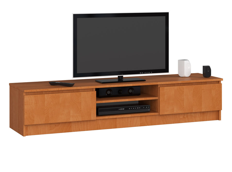 TV-Lowboard – Modernes Lowboard mit 2 Türen und 2 Fächern