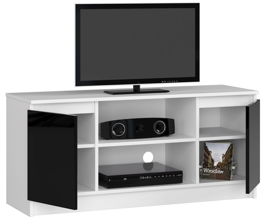 TV-Lowboard – Funktionale Medienaufbewahrung mit Klapptüren