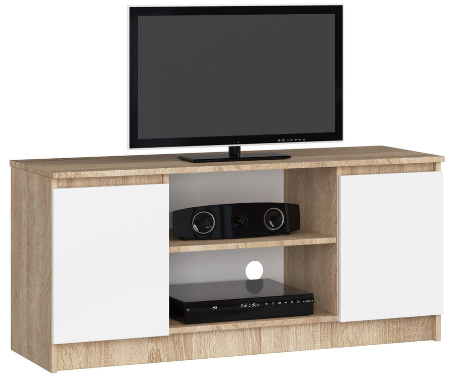 TV-Lowboard – Funktionale Medienaufbewahrung mit Klapptüren